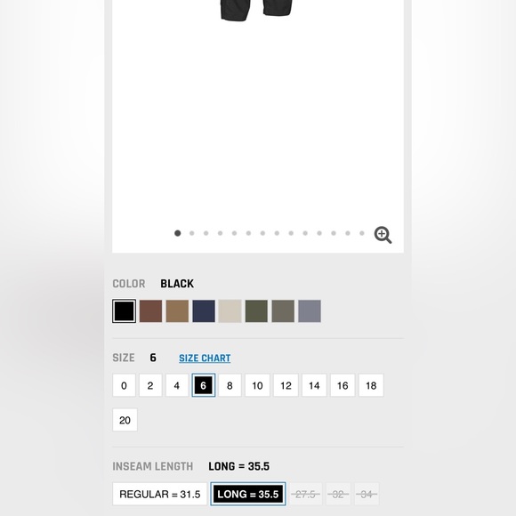 COPY - 5.11 Tactical Women’s Stryke Pant, size 6, Long 35.5 - Picture 2 of 7